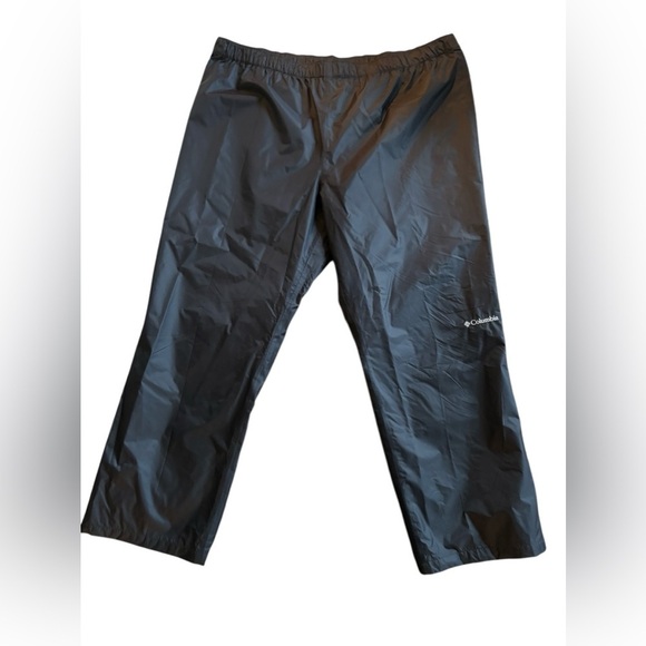 Columbia Men's Tall & Extended Rebel Roamer Rain Pants Black Sz 4XT - Picture 5 of 11